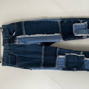 Ragged Jeans patched pants size 28